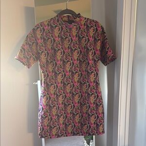 Colorful Patterned Dress